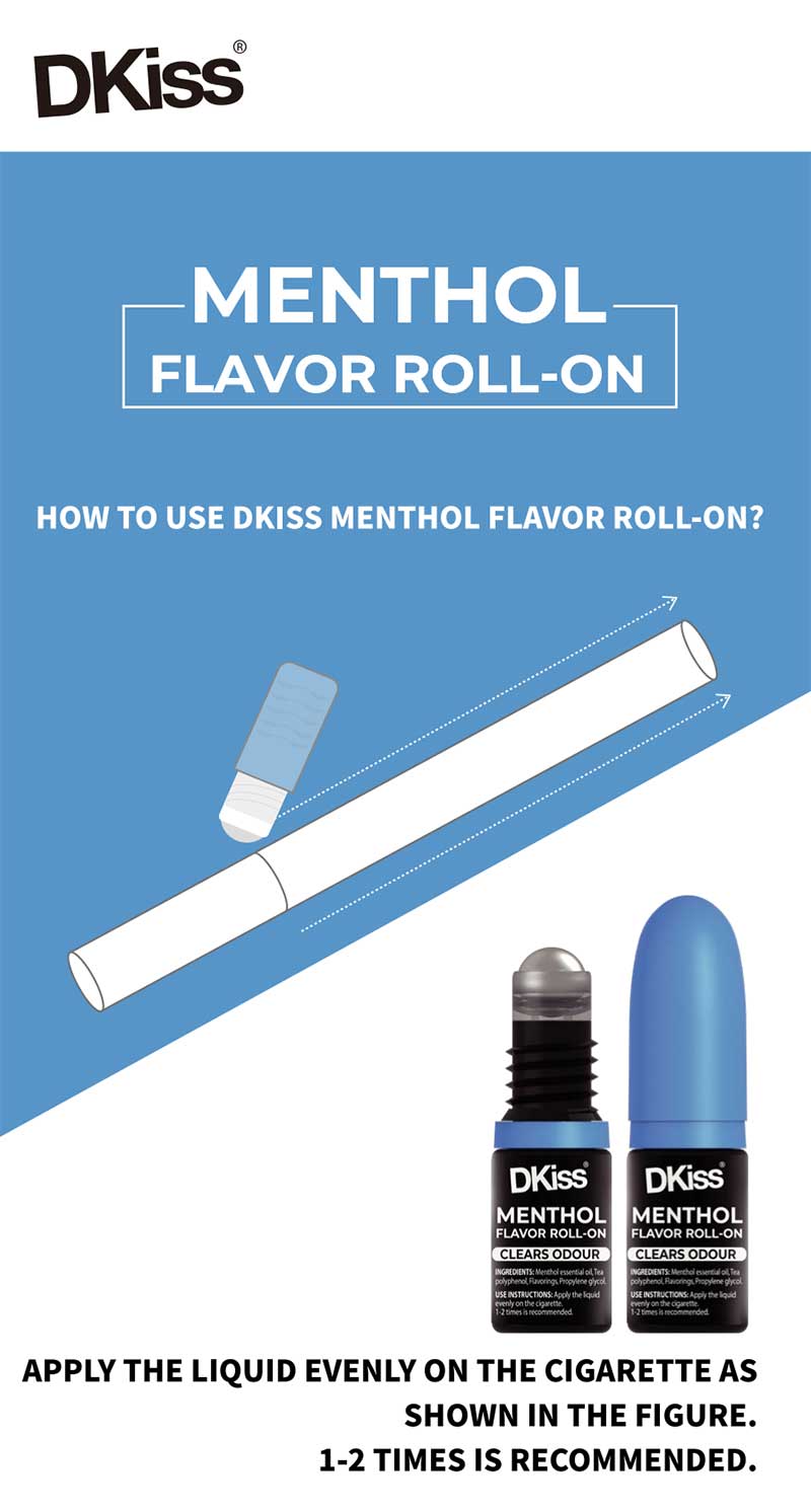 DKiss Menthol Flavor Roll-on5
